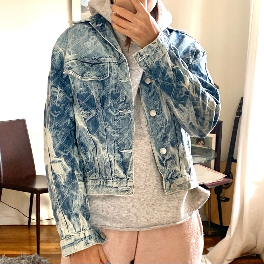 NWT jordache cropped jacket tidy Denim size XS J1 - Picture 1 of 7